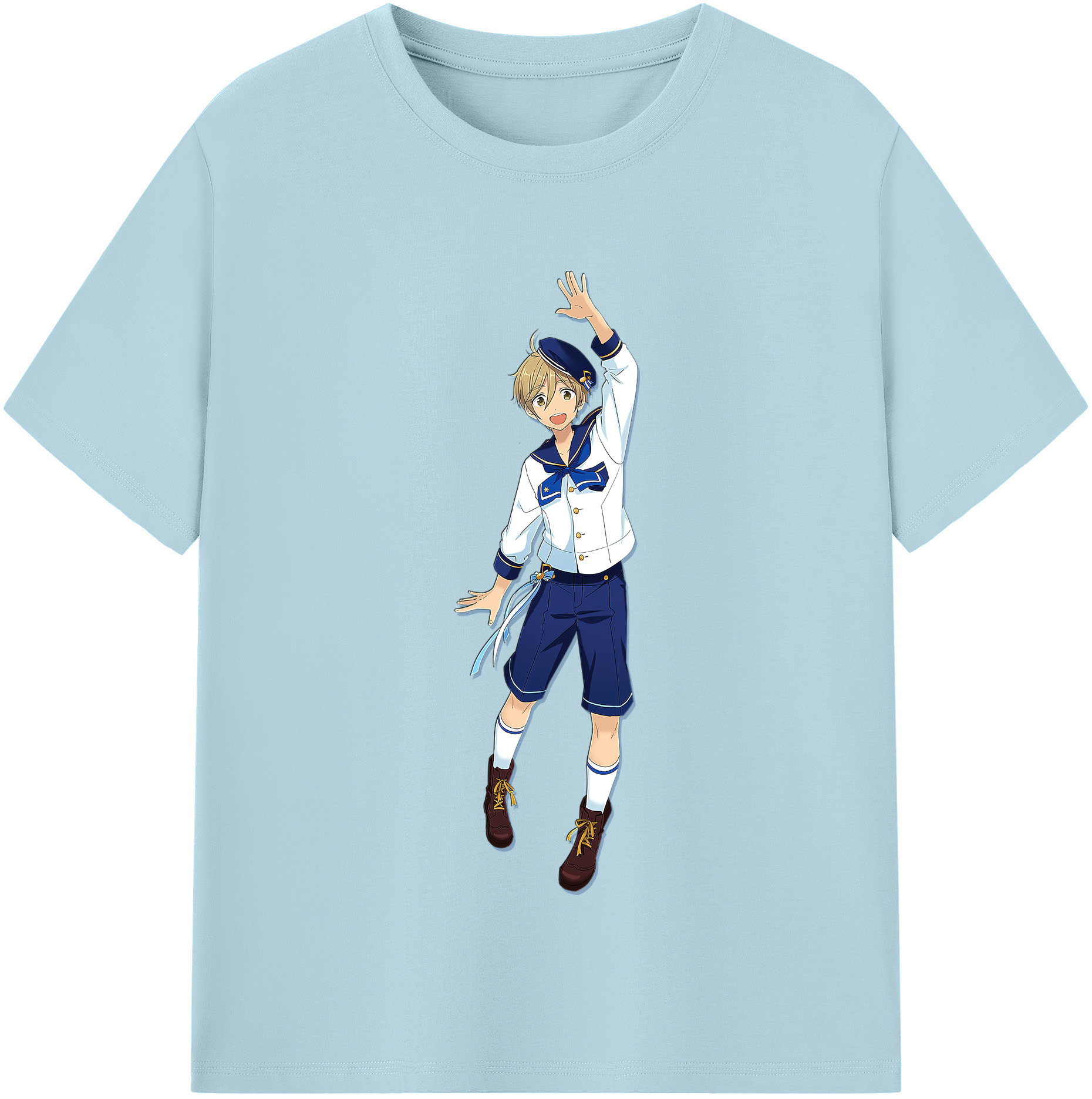 （画像用） あんさんぶるスターズ! Ensemble Stars 綿100％半袖Tシャツ（フロントプリント）